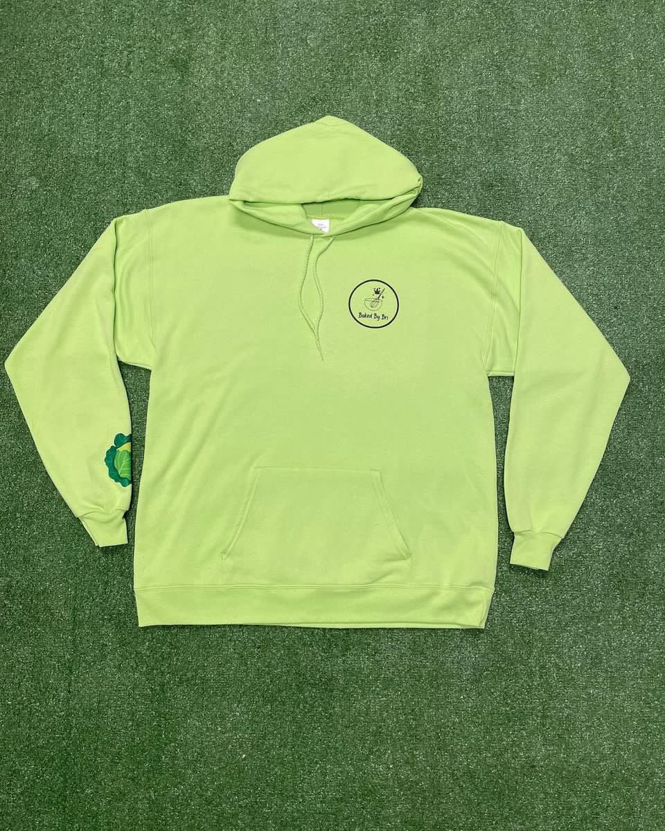 BAKED Hoodie Lime Green