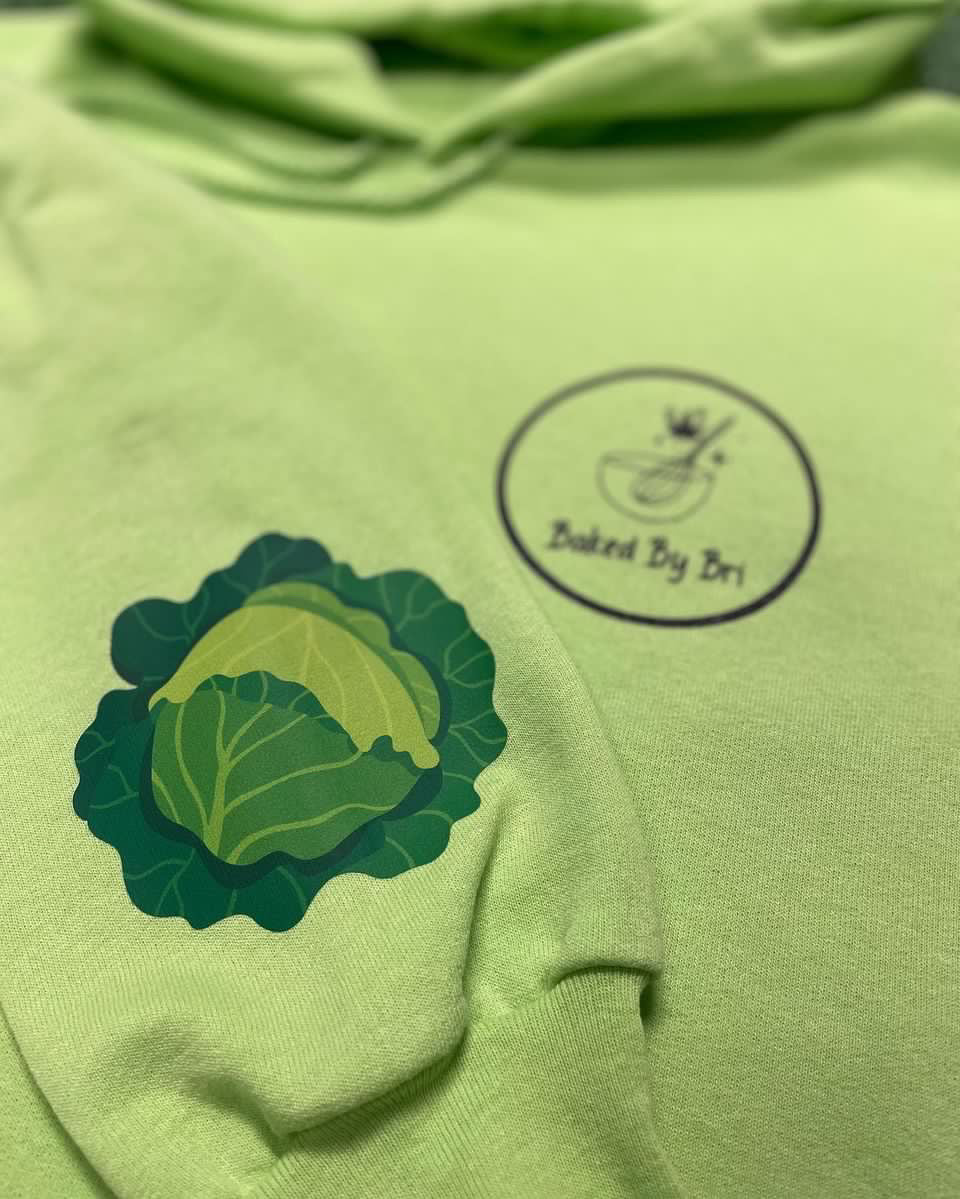 BAKED Hoodie Lime Green
